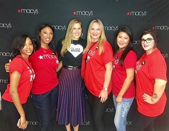 Macy’s supported women devastated by Hurricane Harvey this past weekend at the Glam4Good event.