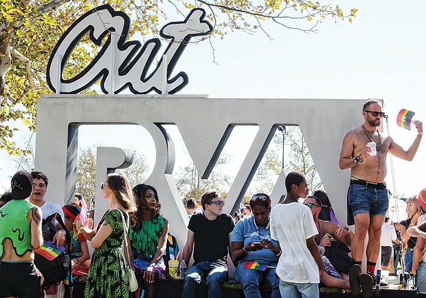 All out for VA PrideFest // The fun and fashions were plentiful last Saturday at VA PrideFest 2017 on Brown’s Island in Downtown. Thousands of LGBTQ people and supporters attended the event, which featured a variety of music, entertainment, food and activities. 
