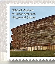 Forever Stamp honoring the National Museum of African American History and Culture 