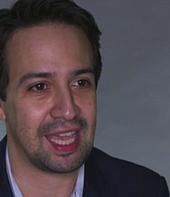 "Hamilton" creator Lin-Manuel Miranda