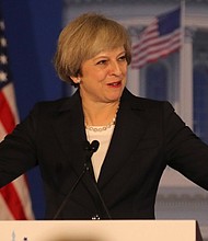 British Prime Minister Theresa May