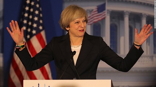 British Prime Minister Theresa May