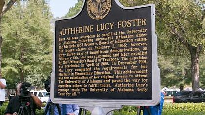 Autherine Lucy Foster Historical Marker
