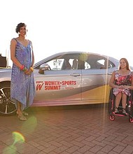 Mira Manickam of Brown Girls Surf (left to right), Darlene Hunter of Lady Mavericks Wheelchair Basketball and Somali Girls Rock Founder Fartun Osman were honored as Toyota Everyday Heroes, an award that celebrates individuals making a difference for women and girls in their local communities through sports, at the annual espnW Summit.Mira Manickam of Brown Girls Surf (left to right), Darlene Hunter of Lady Mavericks Wheelchair Basketball and Somali Girls Rock Founder Fartun Osman were honored as Toyota Everyday Heroes, an award that celebrates individuals making a difference for women and girls in their local communities through sports, at the annual espnW Summit.