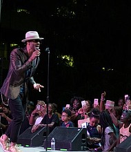 Eric Benet performs at the 2017 Houston Black Heritage Fest