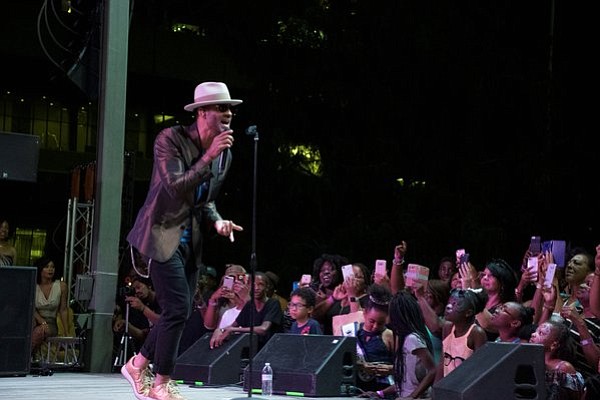 Eric Benet performs at the 2017 Houston Black Heritage Fest