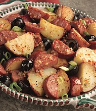 Potato Salad with Smoked Sausage