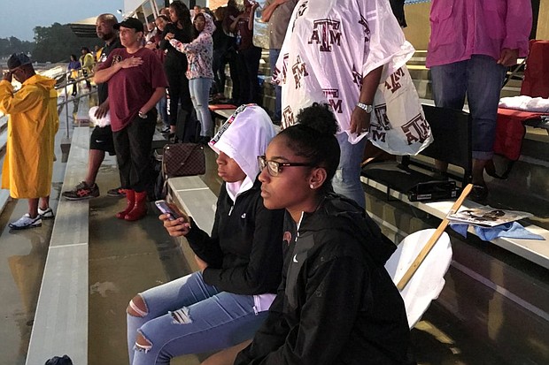 Summer Creek High School Students protests/Houston Public Media