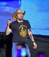 The gunman in the mass shooting on the Las Vegas Strip on October 2, 2017, has been identified as 64-year-old Stephen Paddock, Las Vegas Sheriff Joseph Lombardo said Monday morning. Pictured is country music start Jason Aldean.   Credit: Mindy Small/Filmmagic Via Getty Images