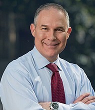 Scott Pruitt is the head of the Environmental Protection Agency (EPA).