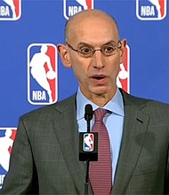 NBA commissioner Adam Silver 
