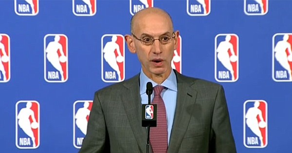NBA commissioner Adam Silver 