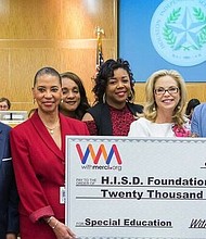 Mercilus and the WithMerci Foundation to Give HISD Foundation $20,000.00