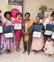 The celebration included various leaders, among them Congresswoman Sheila Jackson-Lee,
Ashley Turner and Kim Roxie
