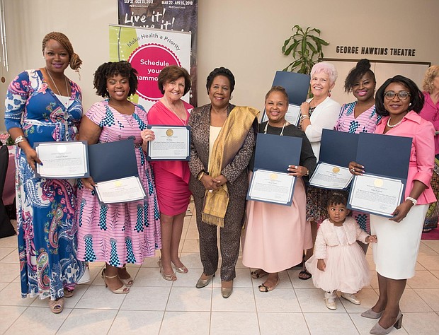 The celebration included various leaders, among them Congresswoman Sheila Jackson-Lee,
Ashley Turner and Kim Roxie