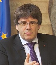 President of Catalonia, Carles Puigdemont