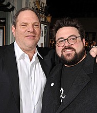 Harvey Weinstein and Kevin Smith