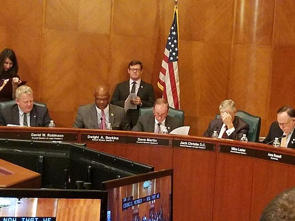 City Councilman Dwight Boykins and the rest of the Houston’s City Council voted to approve an ordinance authorizing a lease …