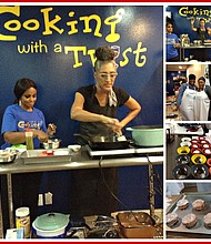 Chef Carla Hall and Dee Dee Coleman