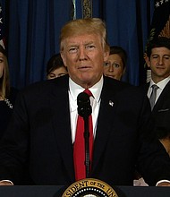 President Trump speaks about repealing and replacing Obamacare