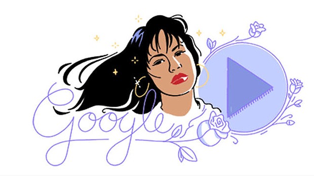 Selena's Google Doodle