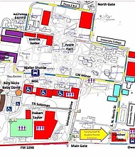 PVAMU Game Day Parking Map
