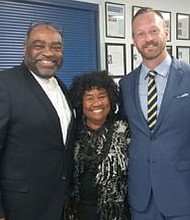 Prairie View A&M University professors Dr. Ronald Goodwin and Dr. Mark Tschaepe 