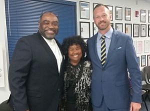 Prairie View A&M University professors Dr. Ronald Goodwin and Dr. Mark Tschaepe 