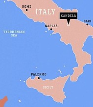 The mayor of Italian town Candela has come up with a practical solution to its dwindling population number -- paying people to become residents.