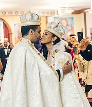 Ariana Austin and Joel Makonnen aka Prince Yoel (Credit: Jared Soares for The New York Times)