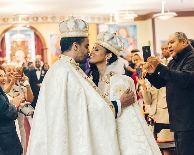 Ariana Austin and Joel Makonnen aka Prince Yoel (Credit: Jared Soares for The New York Times)
