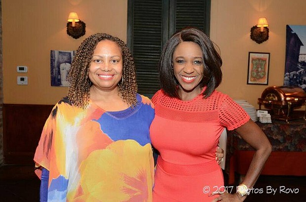 Judge Maria Jackson and Emcee Jacquie Baly