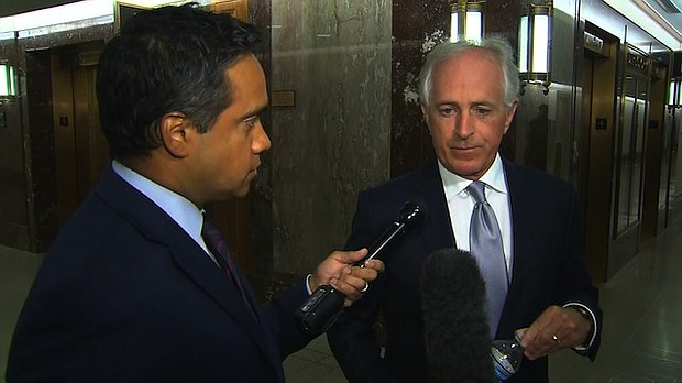 President Donald Trump ripped Sen. Bob Corker on Tuesday morning after the Tennessee Republican criticized the President's involvement in Capitol Hill tax negotiations.
