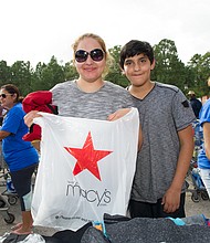 Shoppers at Operation Safe Houston Pop Up Shop_ Damian Auguste,  Twice Media Productions