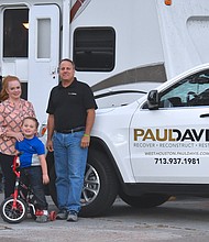 Jeff, Amber and Shiloh Wilson and Frank LaViola