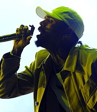 Chris Brown dropped his latest album on Tuesday morning, but if you have plans to listen to it in full, you better grab a seat.  That's because the 45-track album is nearly three hours long./ Source:	Fadel Senna/AFP/Getty Images