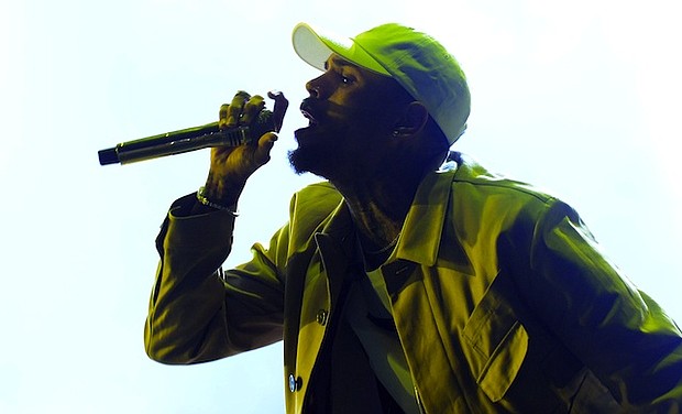 Chris Brown dropped his latest album on Tuesday morning, but if you have plans to listen to it in full, you better grab a seat. That's because the 45-track album is nearly three hours long./ Source: Fadel Senna/AFP/Getty Images