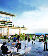 The former Reese hospital property will soon be re-transformed into the Burnham Lakefront site, which will have 14 million square feet of new development that includes oce space, housing, retail, open space, data centers and more. Photo Credit: The Burnham Lakefront