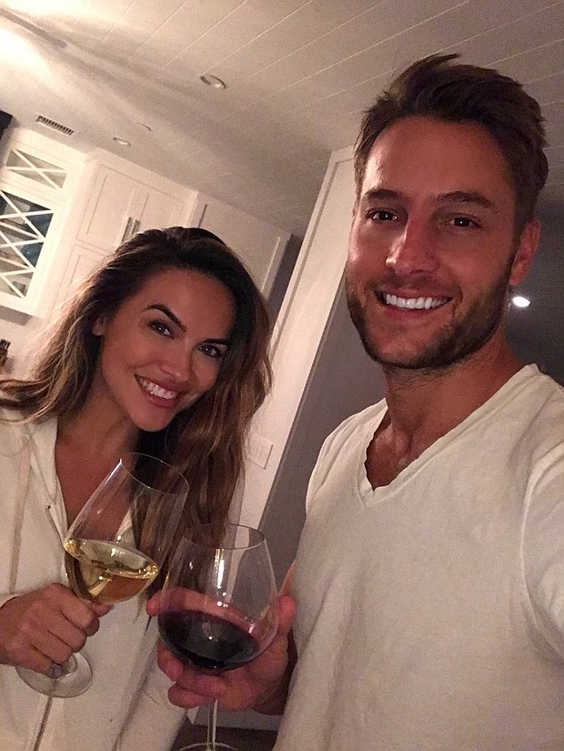Kevin Pearson and Chrishell Stause/twitter.com/justinhartley