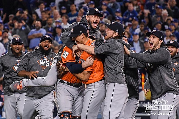 With tonight’s Game 7 win over the LA Dodgers, the Houston Astros are World Series Champions for the first time …