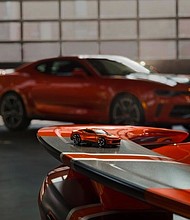 full-scale 2018 Chevrolet Camaro Hot Wheel 
