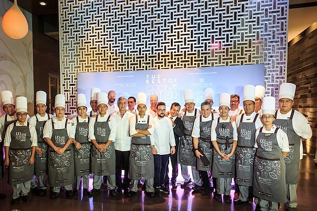 Chefs at the Grand Velas Riviera Maya’s latest culinary festival, Best of Cocina de Autor.