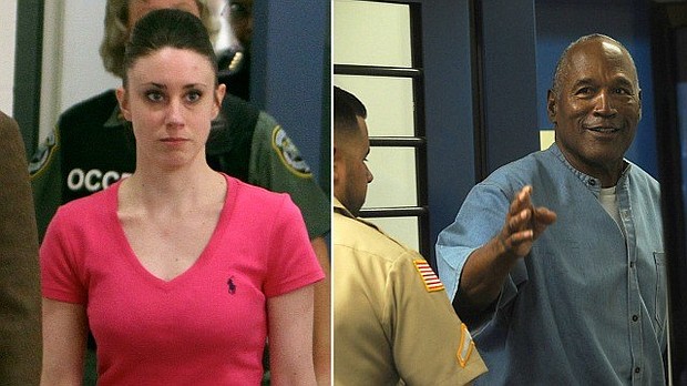 Casey Anthony and OJ Simpson/TheGrio.com