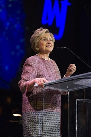 The Honorable Hillary Clinton/photo credit IWF Global 