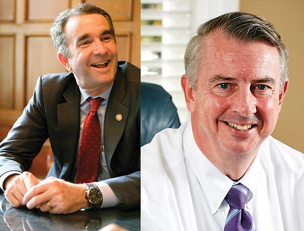 Ralph Northam,Ed Gillespie