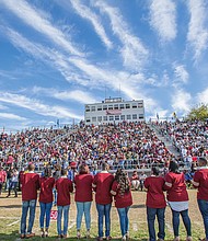 Wild with pride // The Virginia Union University Panthers, alumni and friends celebrate homecoming 2017 with a weekend of events highlighted by last Saturday’s football game at Hovey Field. 
