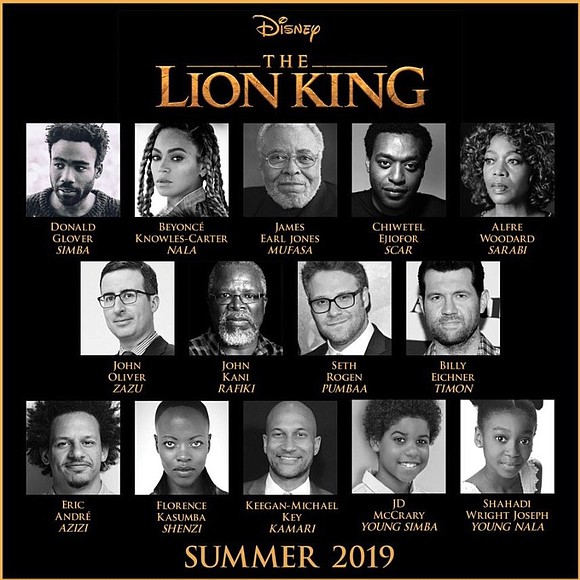 Beyoncé has rounded out the cast of Disney’s upcoming live-action remake of The Lion King.