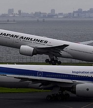 Japan Airlines ranked no. 10 in a list of the top 10 airlines for 2018. Air New Zealand took the top spot./TOSHIFUMIKITAMURA/AFP/GettyImage