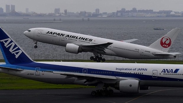 Japan Airlines ranked no. 10 in a list of the top 10 airlines for 2018. Air New Zealand took the top spot./TOSHIFUMIKITAMURA/AFP/GettyImage