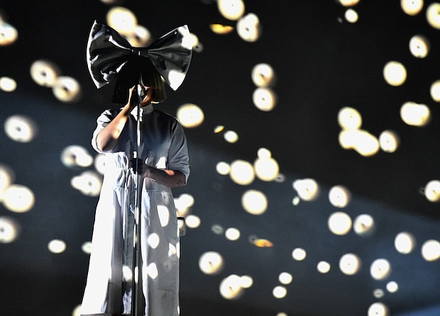 Sia performs at Barclays Center in New York City on October 25, 2016.
